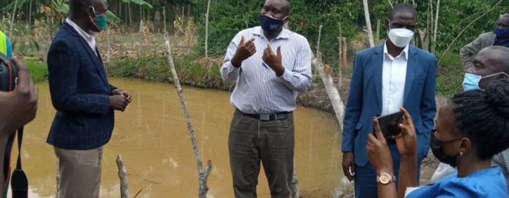 Commissioning of the Micro Scale Solar Irrigation System at Ntuuma B- Luwoko Parish - Kitanda Subcounty